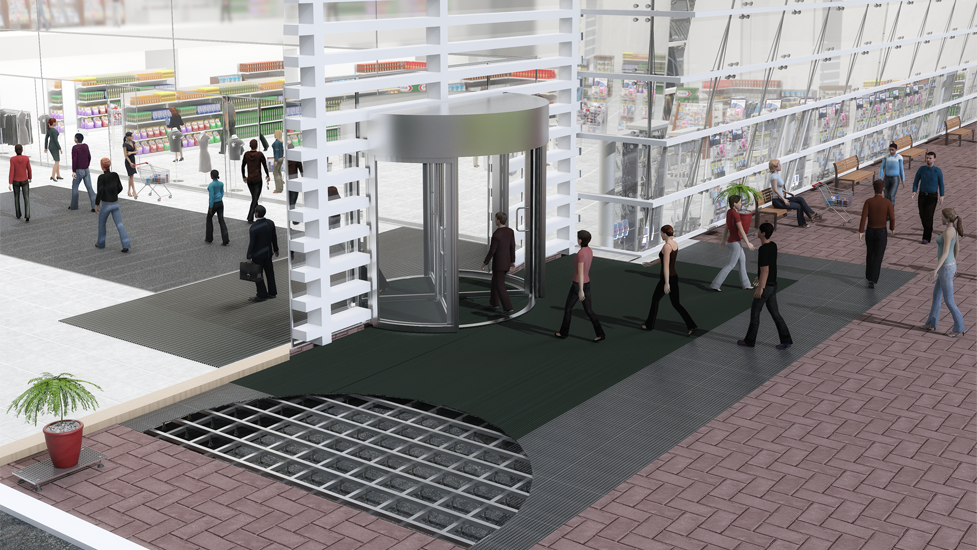 Покрытия для торговых центров