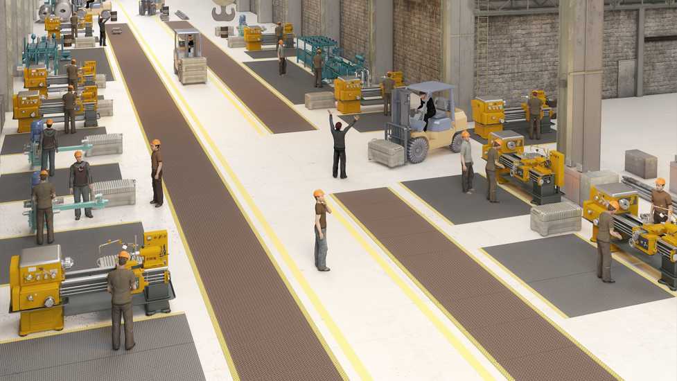 Покрытия для производственных и промышленных помещений