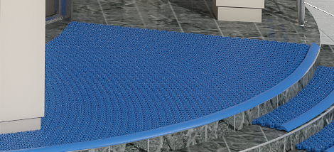 Покрытия для задержания снега и крупной грязи (уличные покрытия)